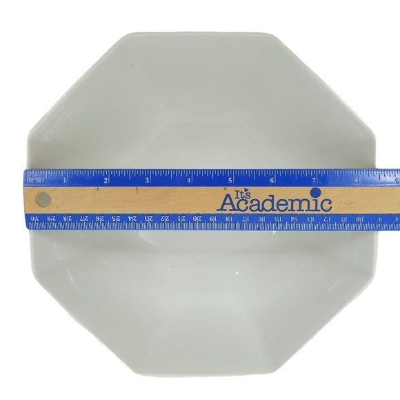 Vintage 1975 Fitz And Floyd Petite Fleur 8.5" Octagonal Serving Bowl Flowers - Picture 13 of 14